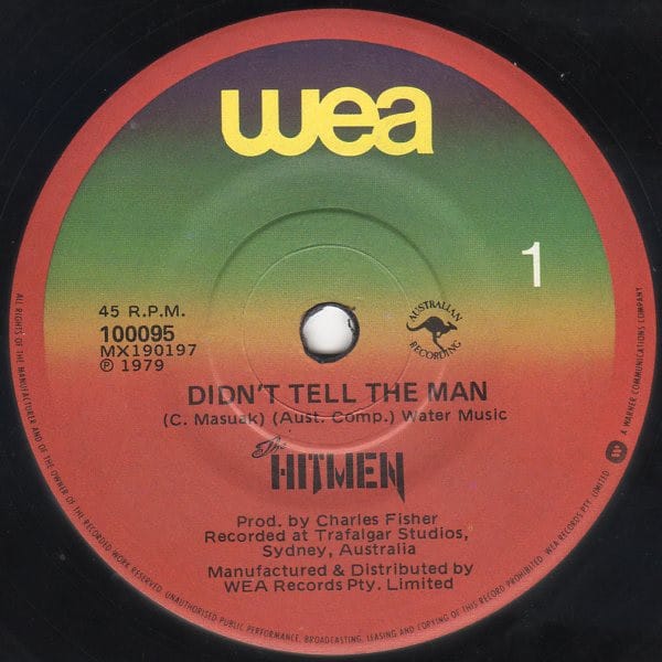 Cover of Didn't Tell The Man / I Am The Man