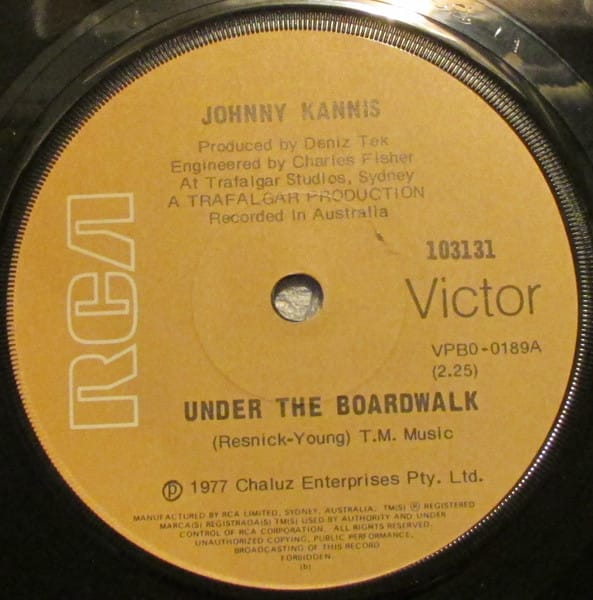 Cover of King Of The Surf / Under The Boardwalk
