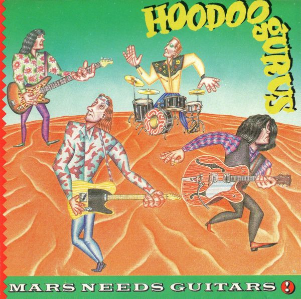 Mars Needs Guitars! cover